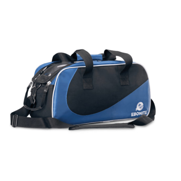 Ebonite 2 Ball Double Tote Blue Bowling Bag