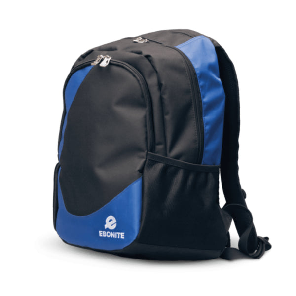 Ebonite Black Blue Bowling Backpack