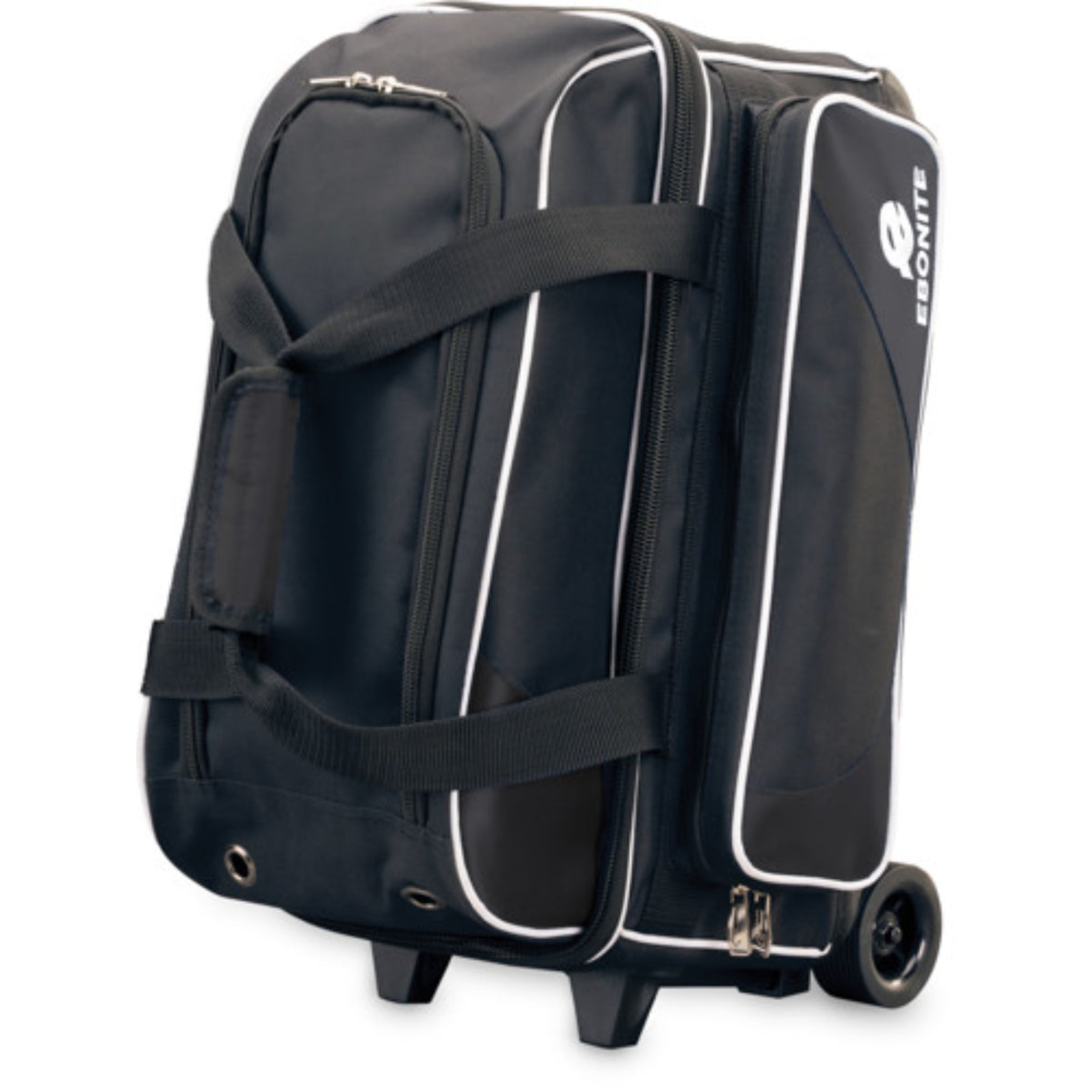 Ebonite Transport 2 Ball Roller Purple Bowling Bag