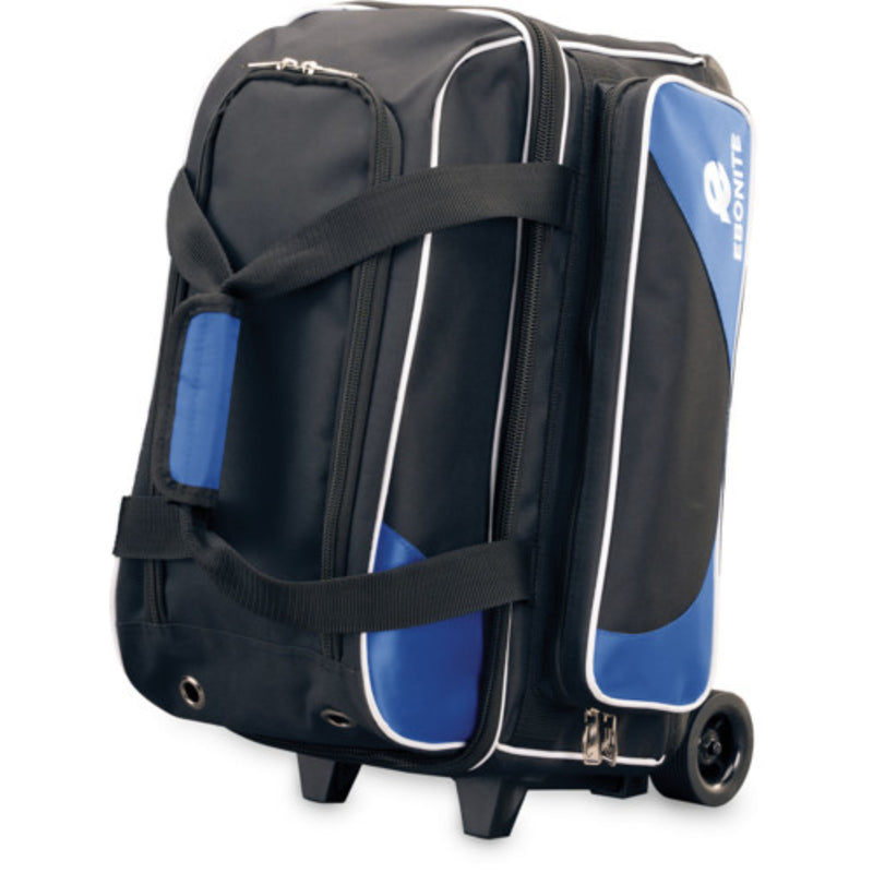 Ebonite Transport 2 Ball Roller Purple Bowling Bag