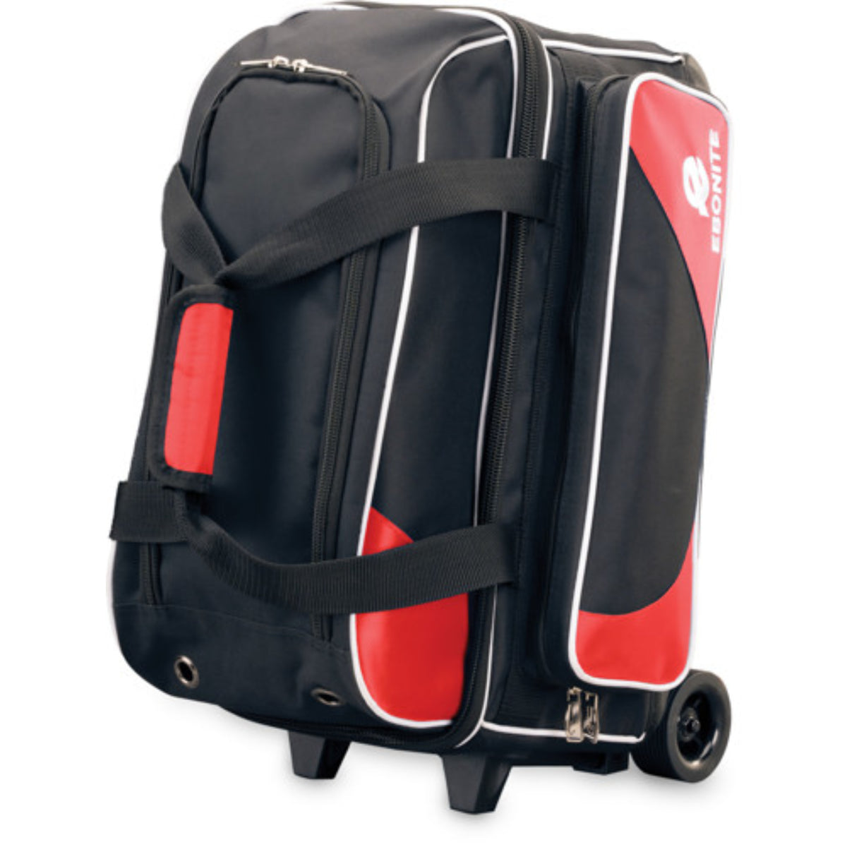 Ebonite Transport 2 Ball Roller Purple Bowling Bag