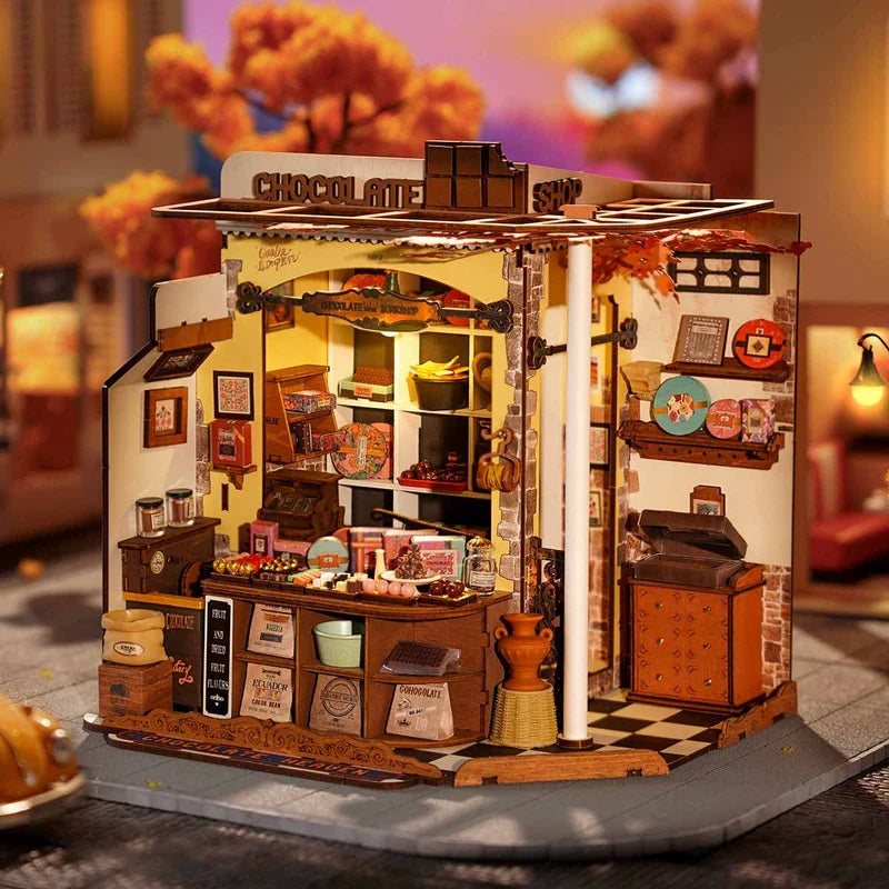 Rolife Henry's Chocolate DIY Miniature House DG174 - View 2