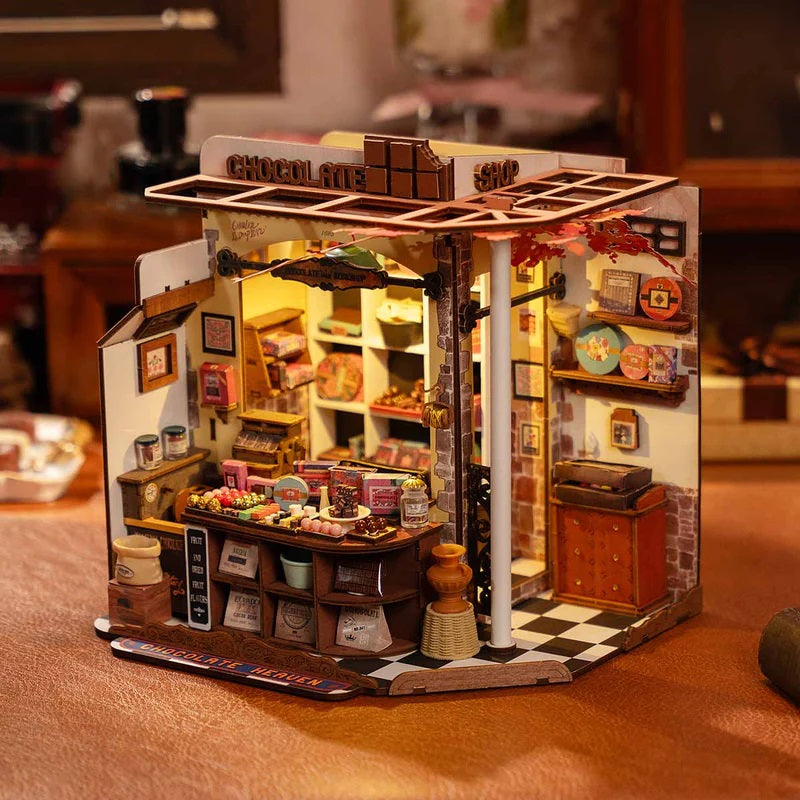 Rolife Henry's Chocolate DIY Miniature House DG174 - View 3