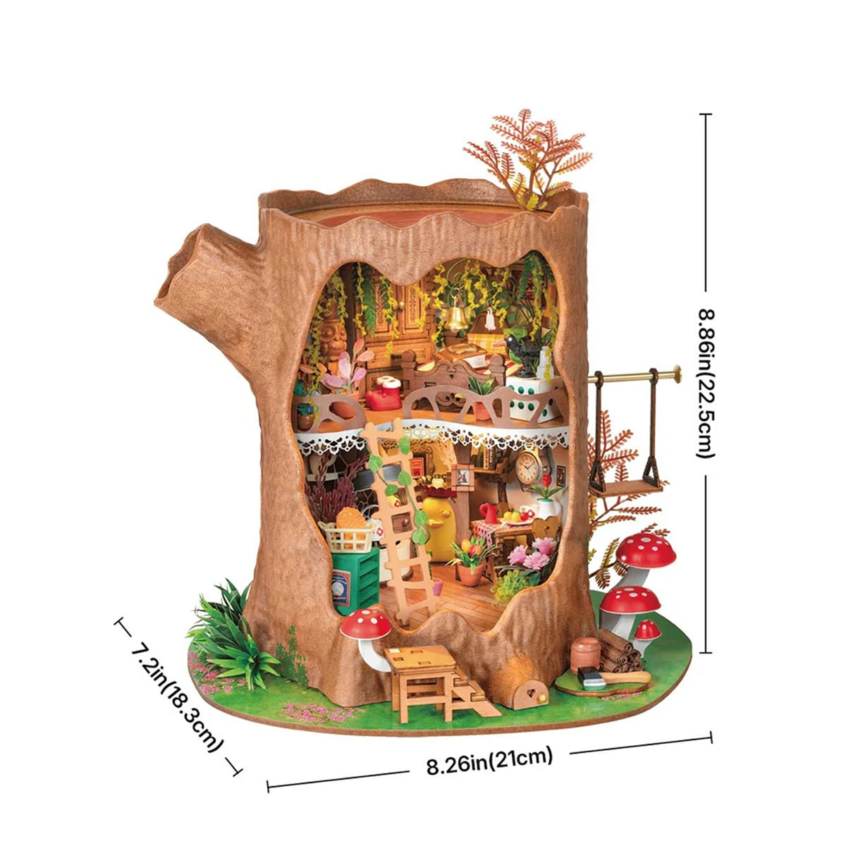 Rolife - Fairytale Tree House DIY Miniature House DG179 - View 6