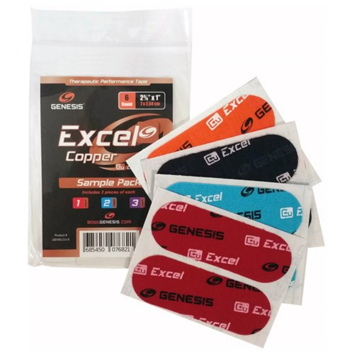 Genesis Excel Copper Assorted Pack