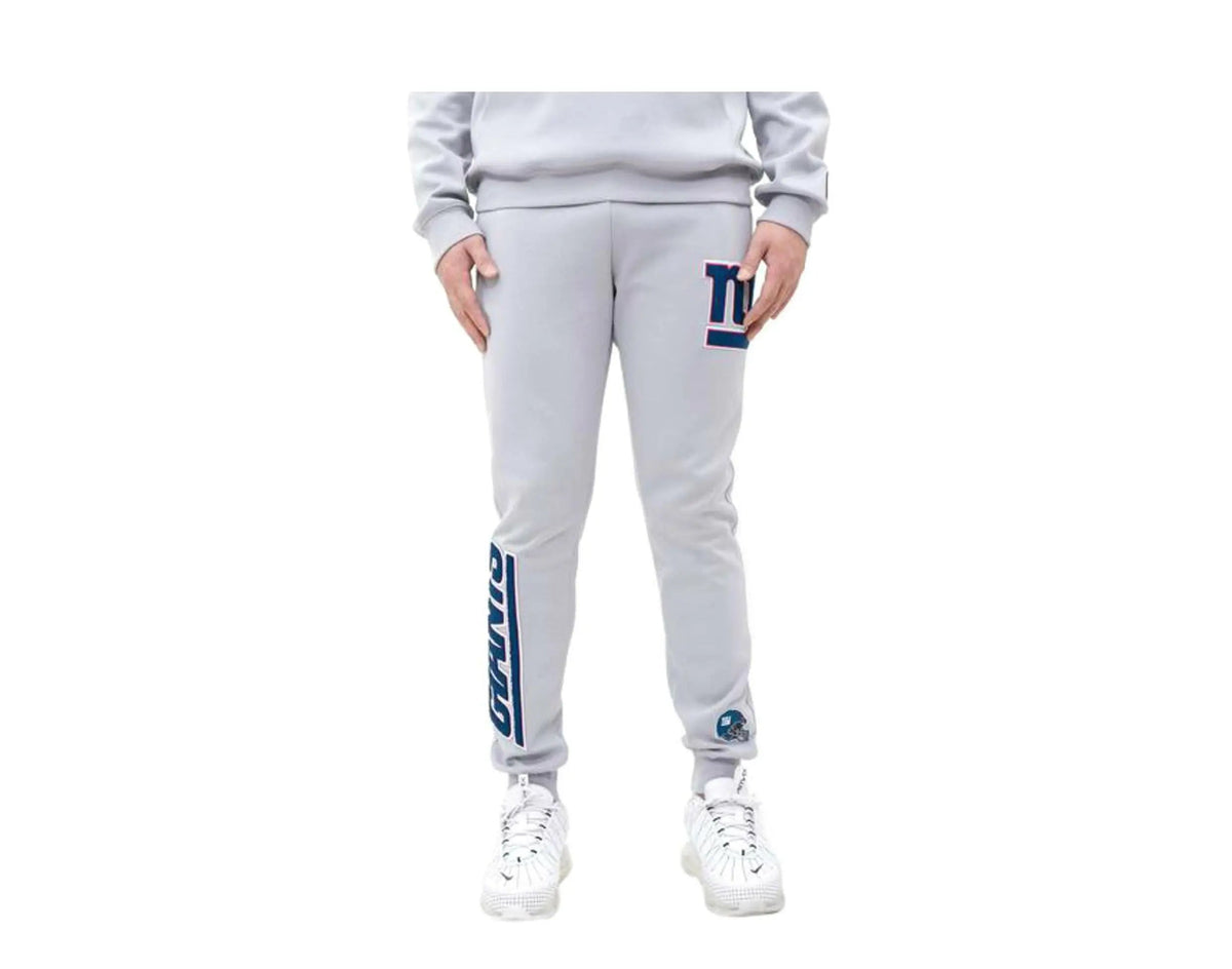 Pro Standard NFL New York Giants Logo Blended Men's Jogger Pants — Grey