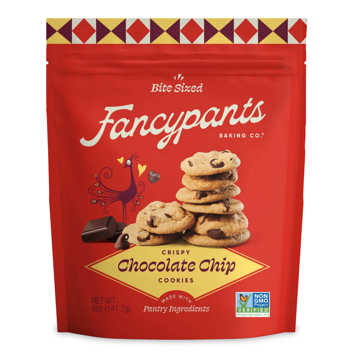 Fancypants Chocolate Chip Cookies, 5 oz (Case of 6)