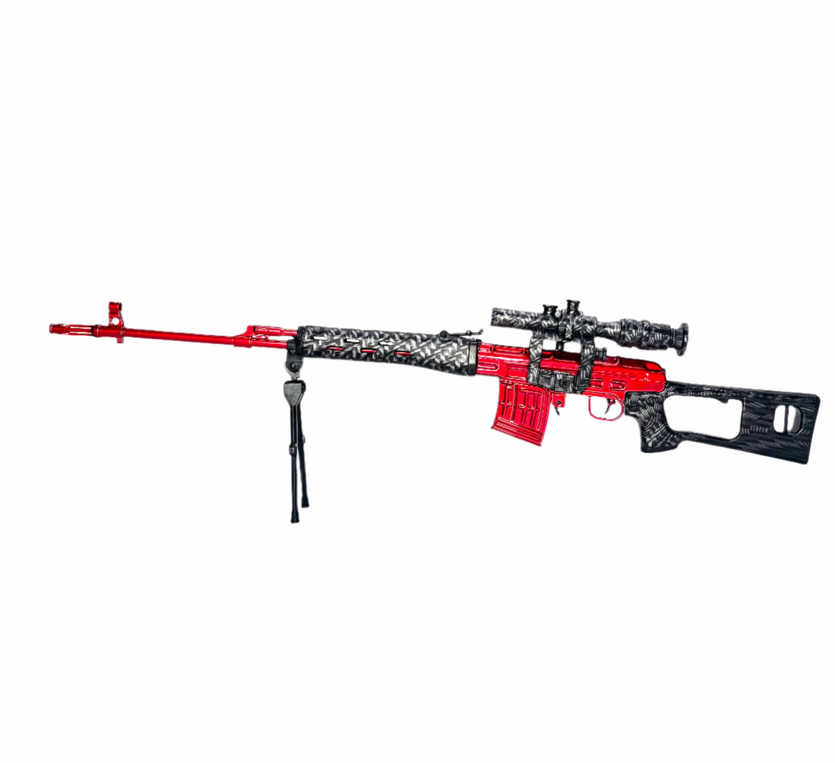 1/3 Scale Die Cast Red Team SVD Special Edition Model - View 3