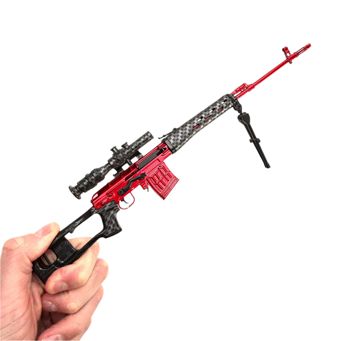 1/3 Scale Die Cast Red Team SVD Special Edition Model - View 5