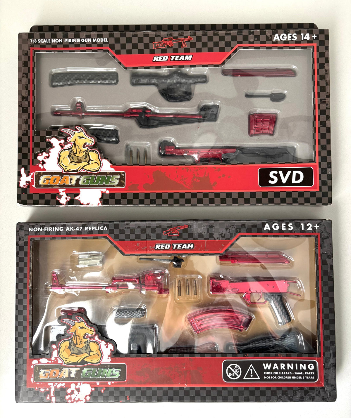 1/3 Scale Die Cast Red Team SVD Special Edition Model - View 8