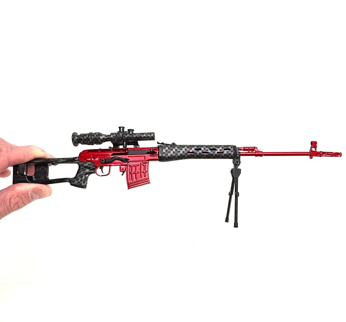 1/3 Scale Die Cast Red Team SVD Special Edition Model - View 6