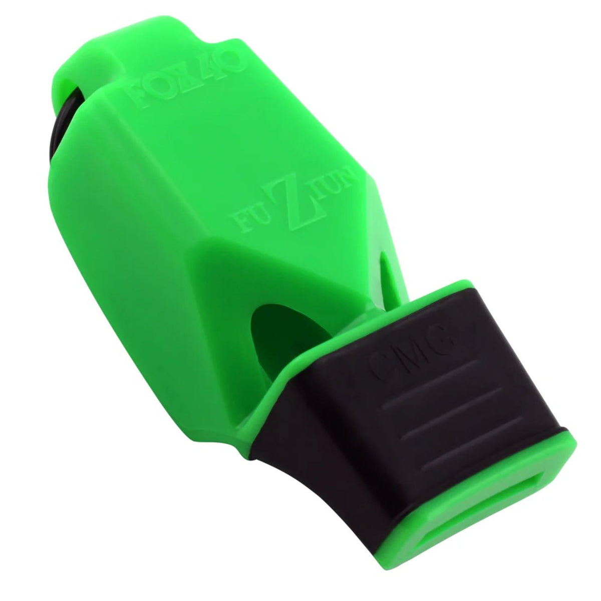 Handheld safety whistle with ergonomic design, cushioned mouthpiece, and durable construction for loud and reliable signaling.