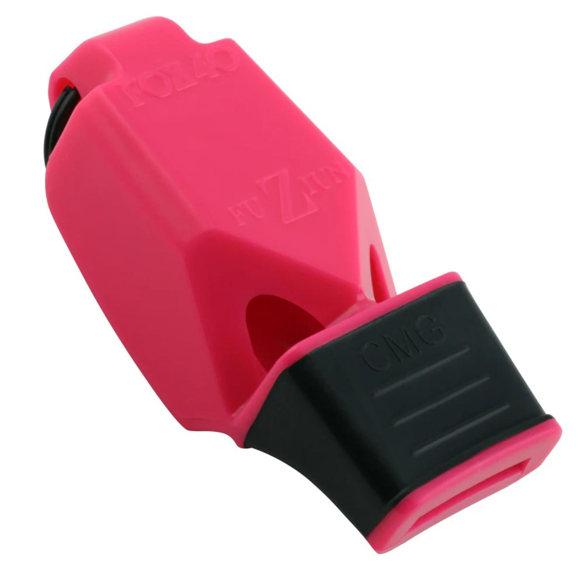 Handheld safety whistle with ergonomic design, cushioned mouthpiece, and durable construction for loud and reliable signaling.