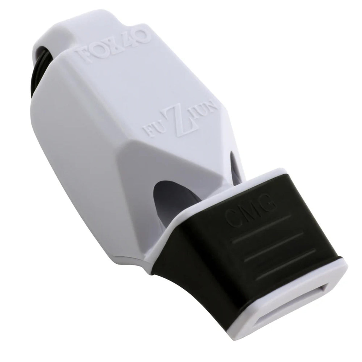Handheld safety whistle with ergonomic design, cushioned mouthpiece, and durable construction for loud and reliable signaling.