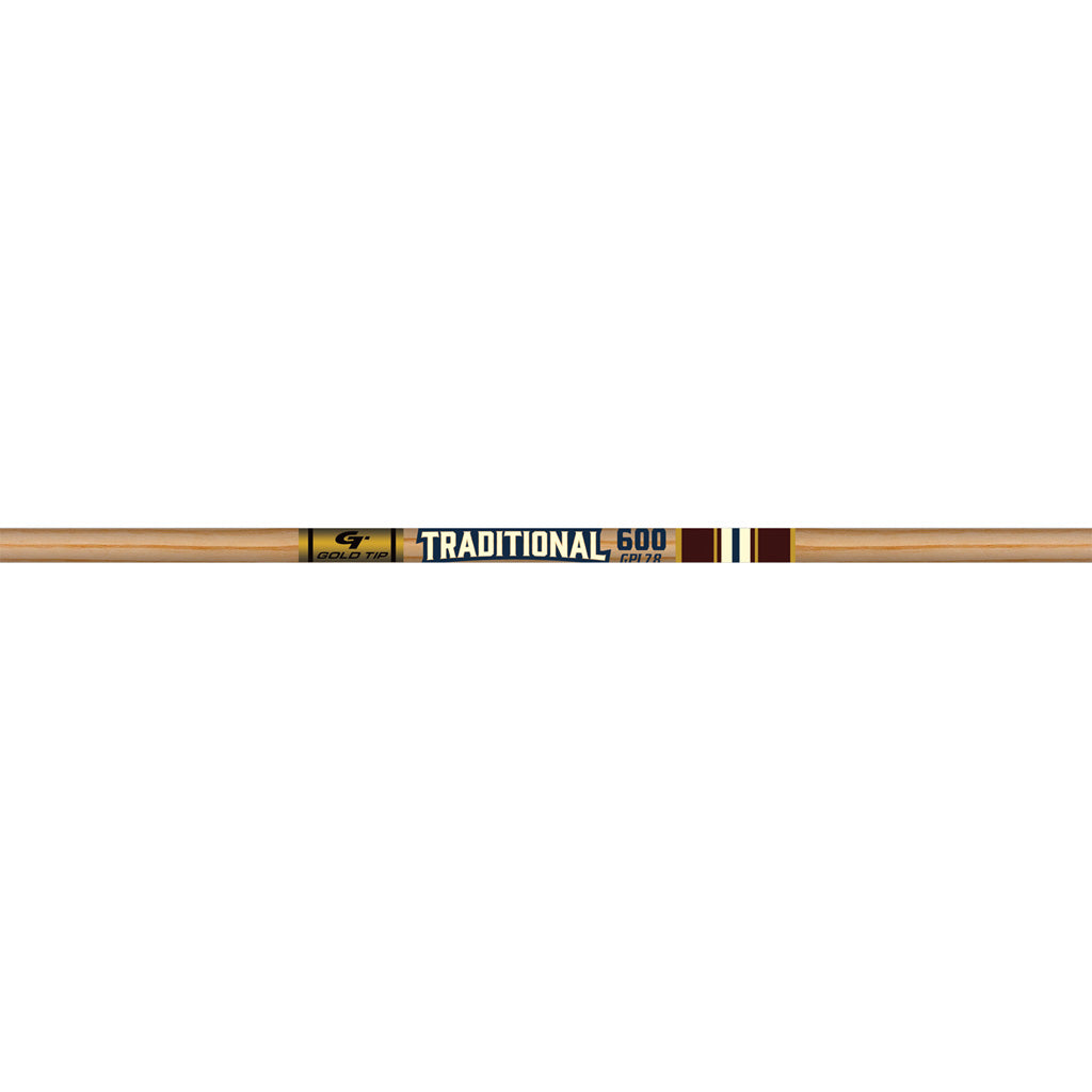 Gold Tip Traditional Classic Shafts in 400 - Front View