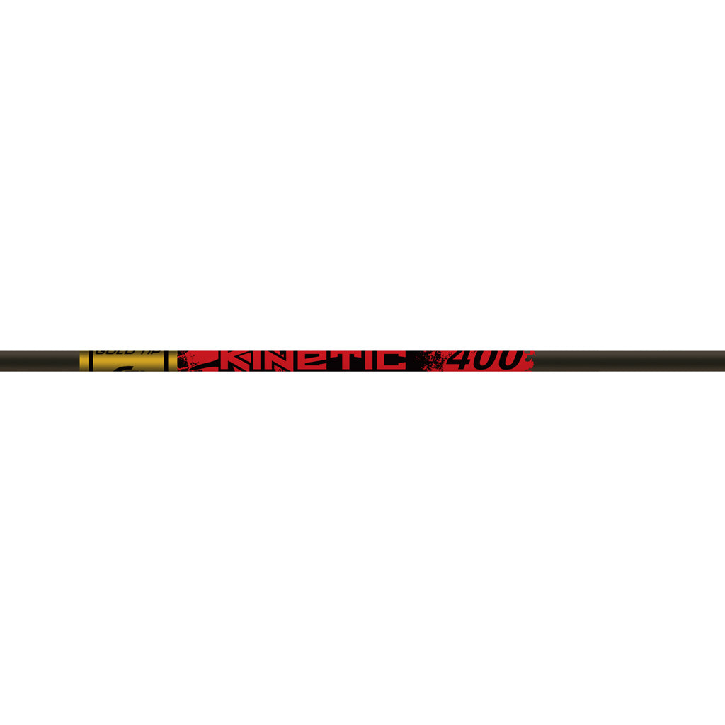 Gold Tip Kinetic Shafts in 300 - Front View
