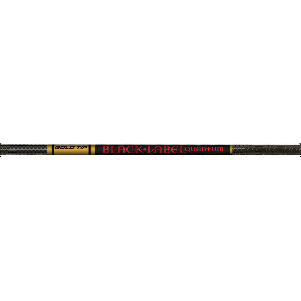 Gold Tip Black Label Quantum Shafts in 300 - Front View