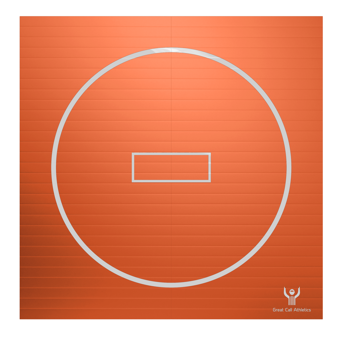 Great Call Athletics 10' x 10' Home Wrestling Mat in Orange - primary view