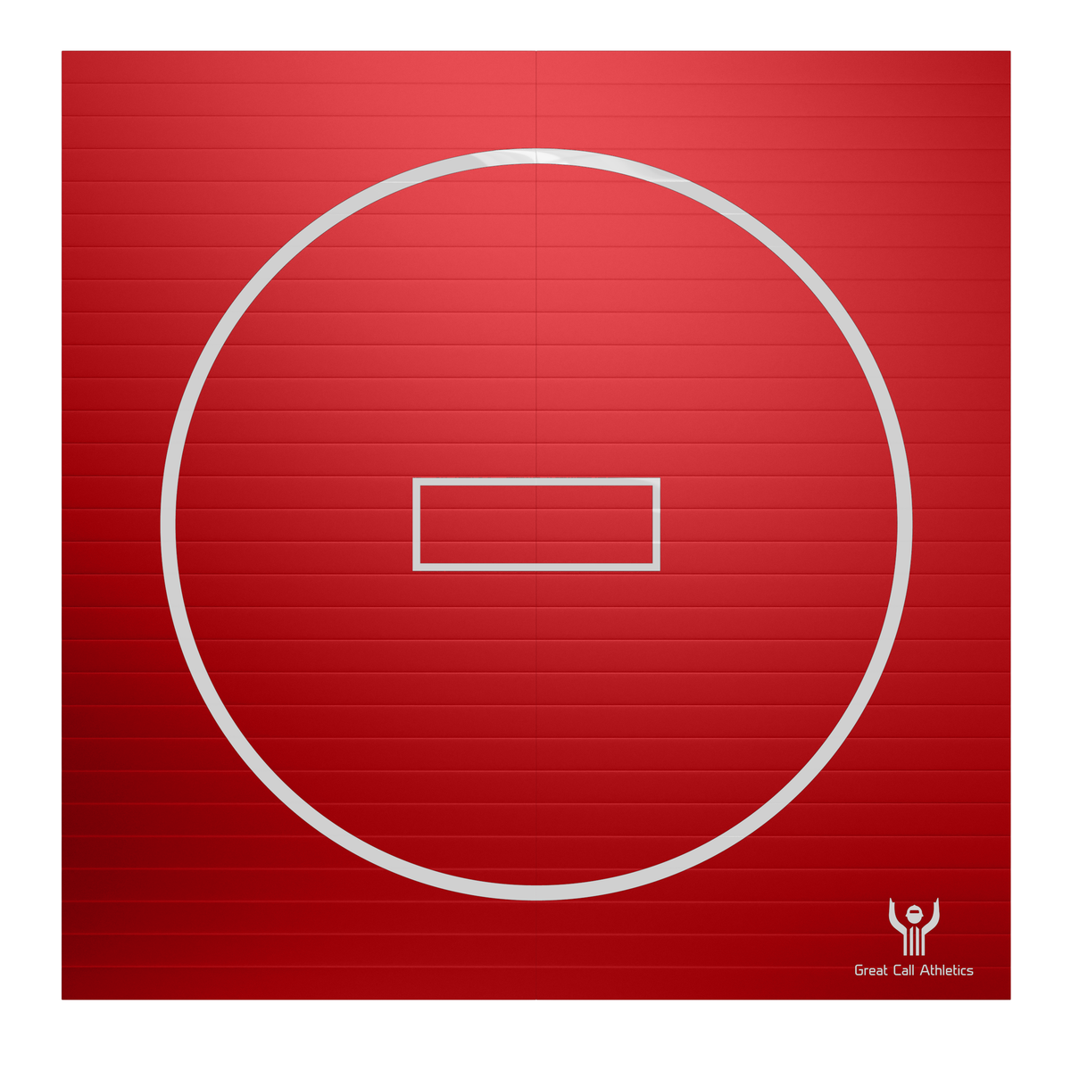 Great Call Athletics 10' x 10' Home Wrestling Mat in Red - primary view
