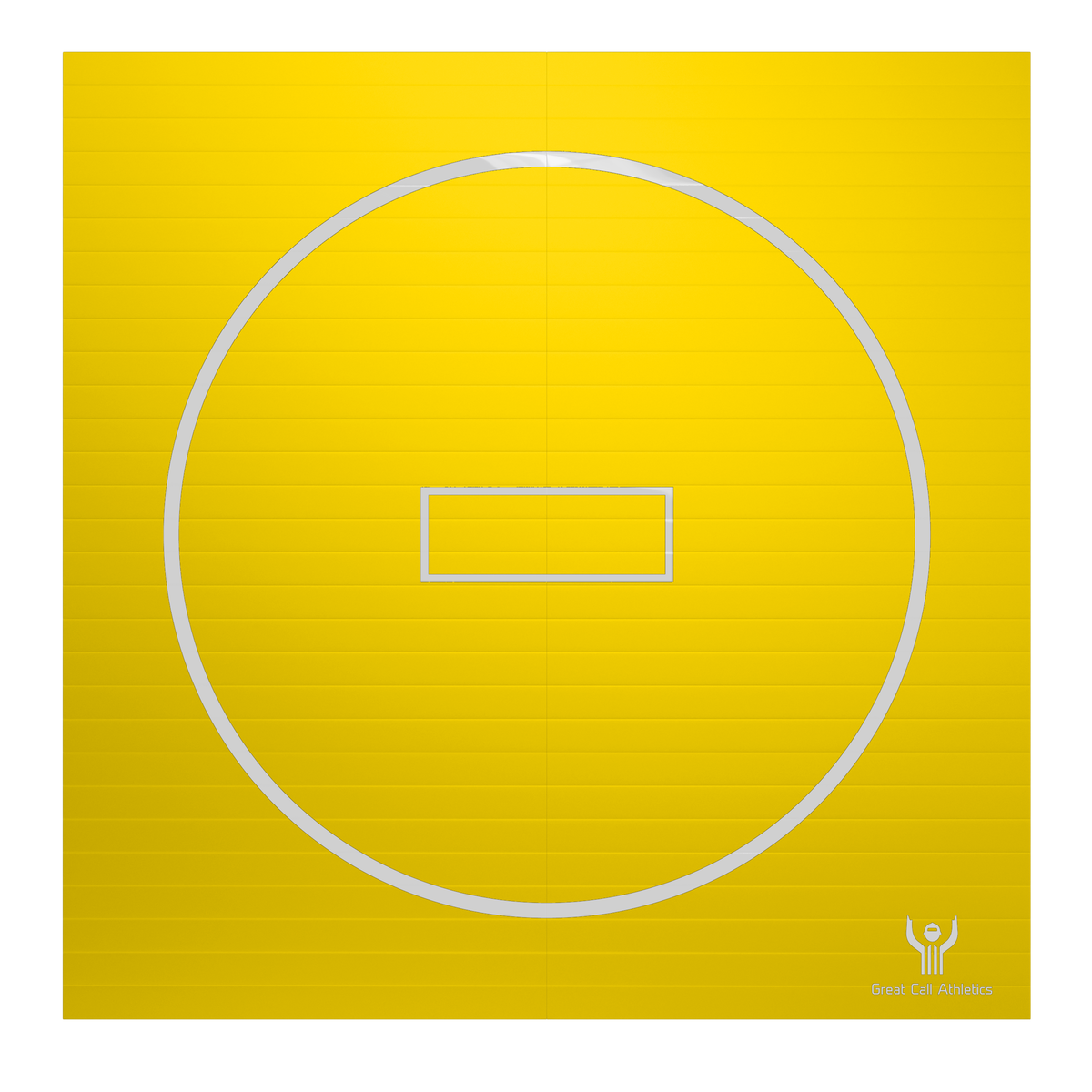 Great Call Athletics 10' x 10' Home Wrestling Mat in Yellow - primary view