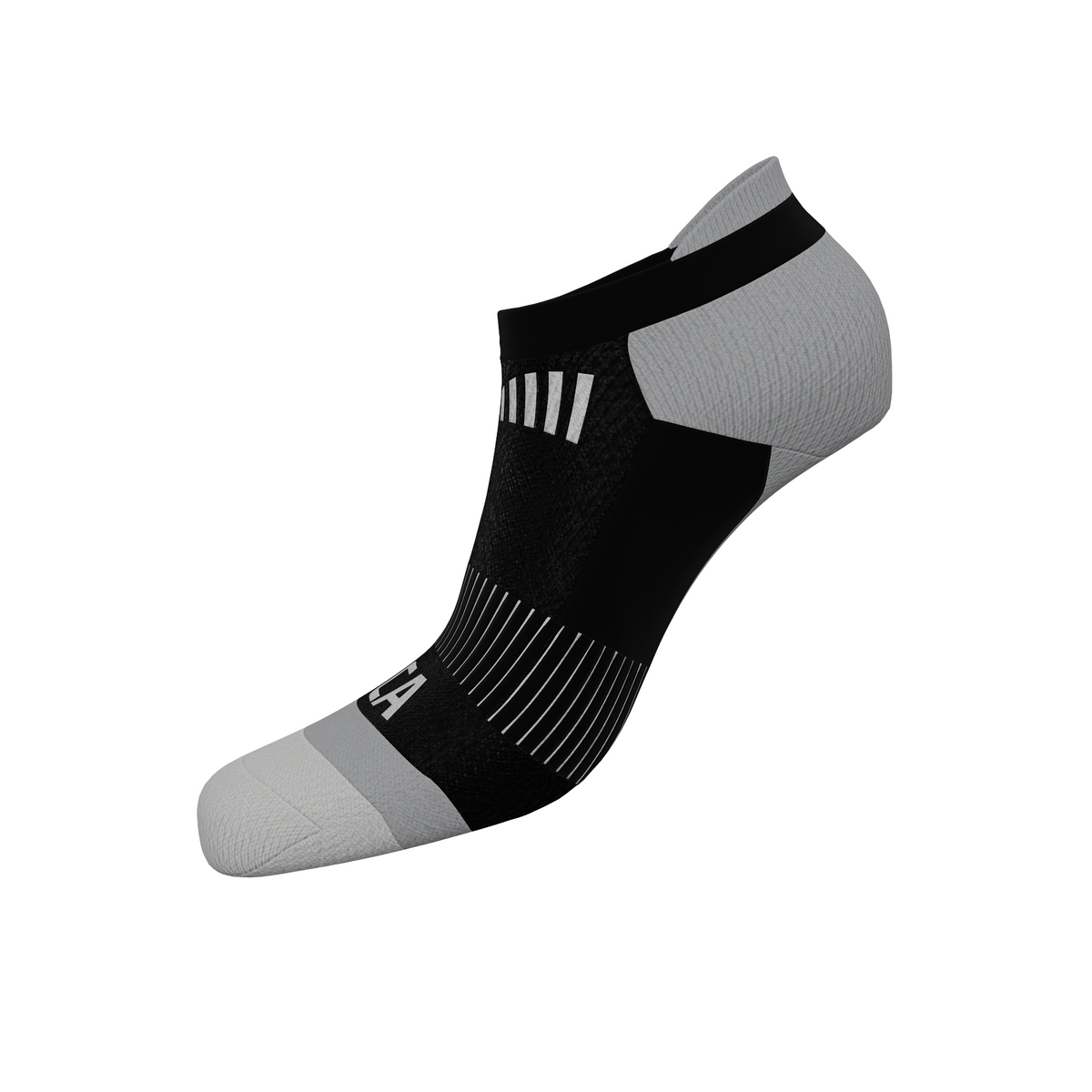 GCA Turbo Toe Performance Ankle Socks 3 Pair - back view