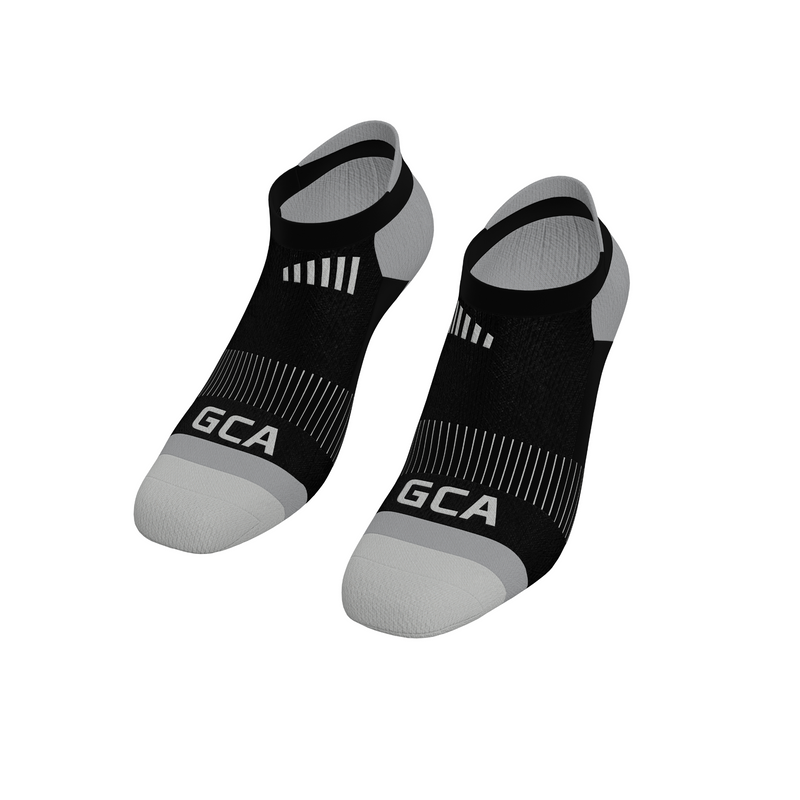 GCA Turbo Toe Performance Ankle Socks 3 Pair - angle view