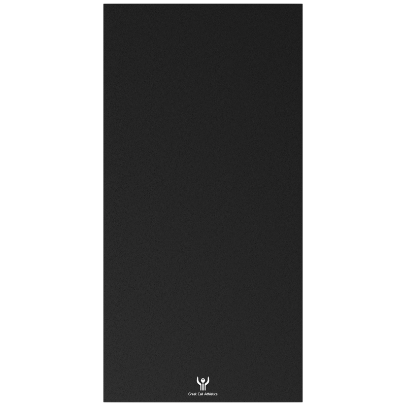 GCA 5’ x 10’ Home Cheerleading Carpet Mat - 1.25" Thick Gymnastics - angle view