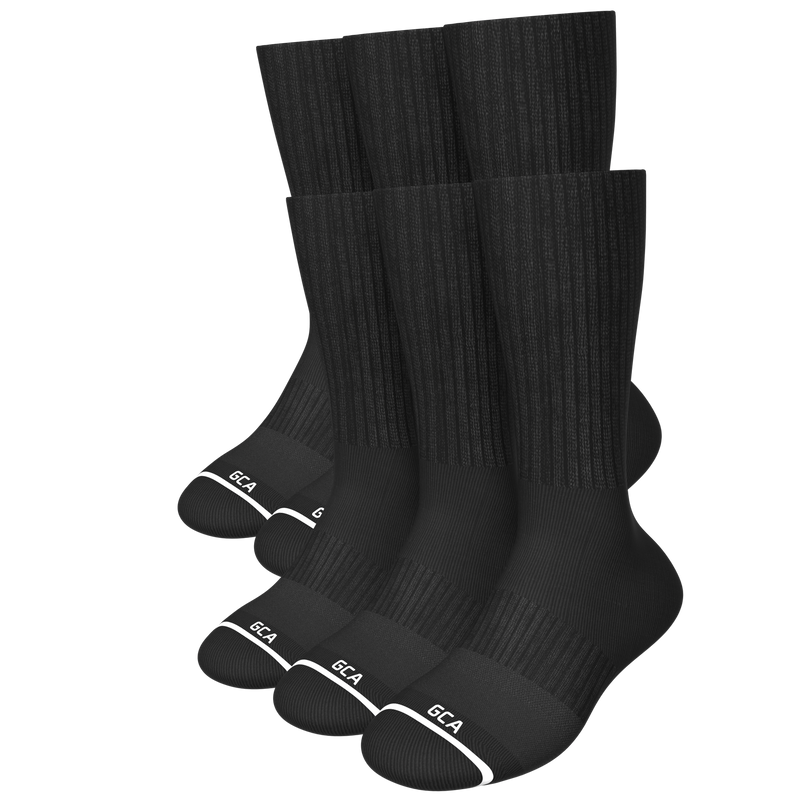 GCA Performance Mid-Calf Socks 3 Pair - angle view
