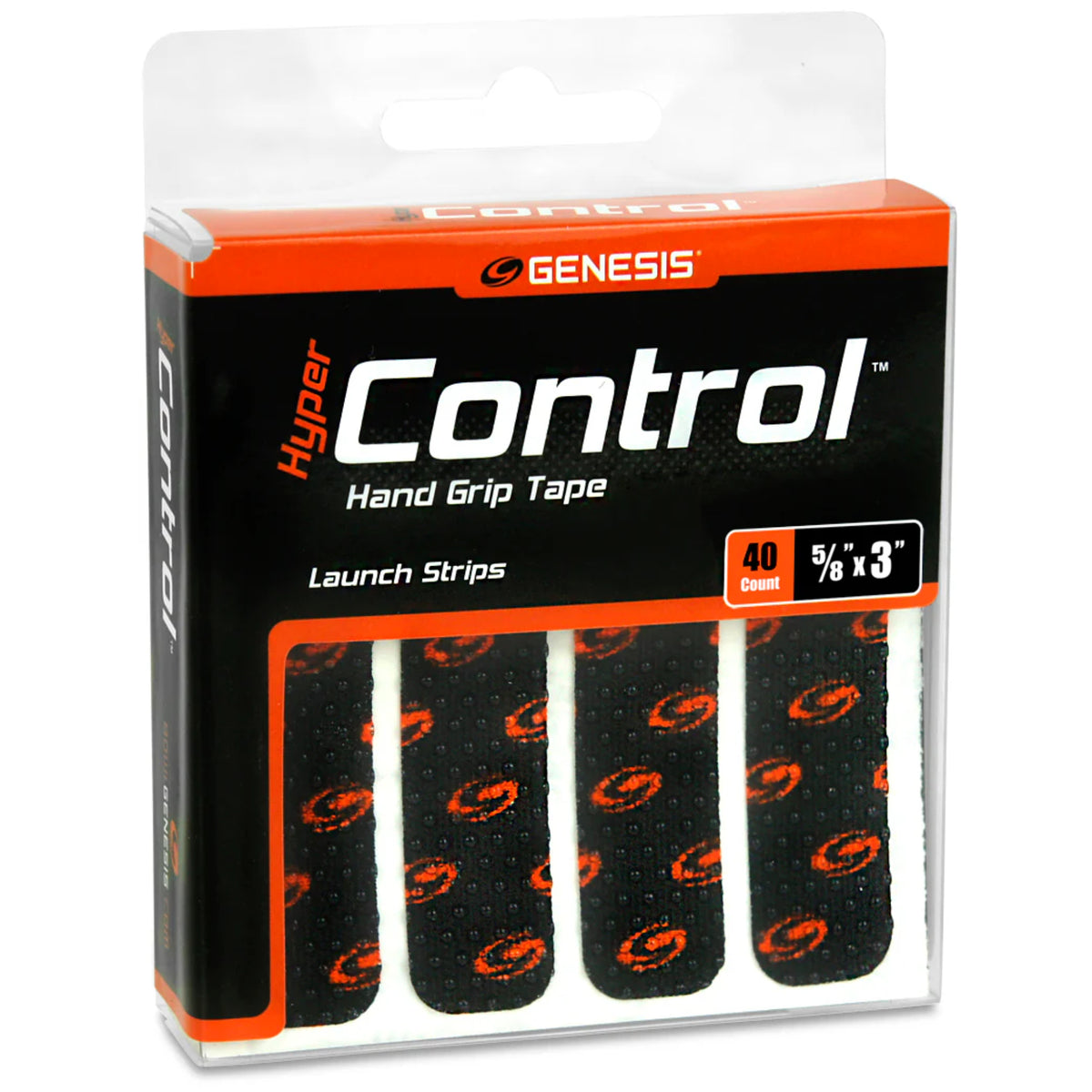 Genesis Hyper Control Launch Strips Hand Grip Tape 40 Count