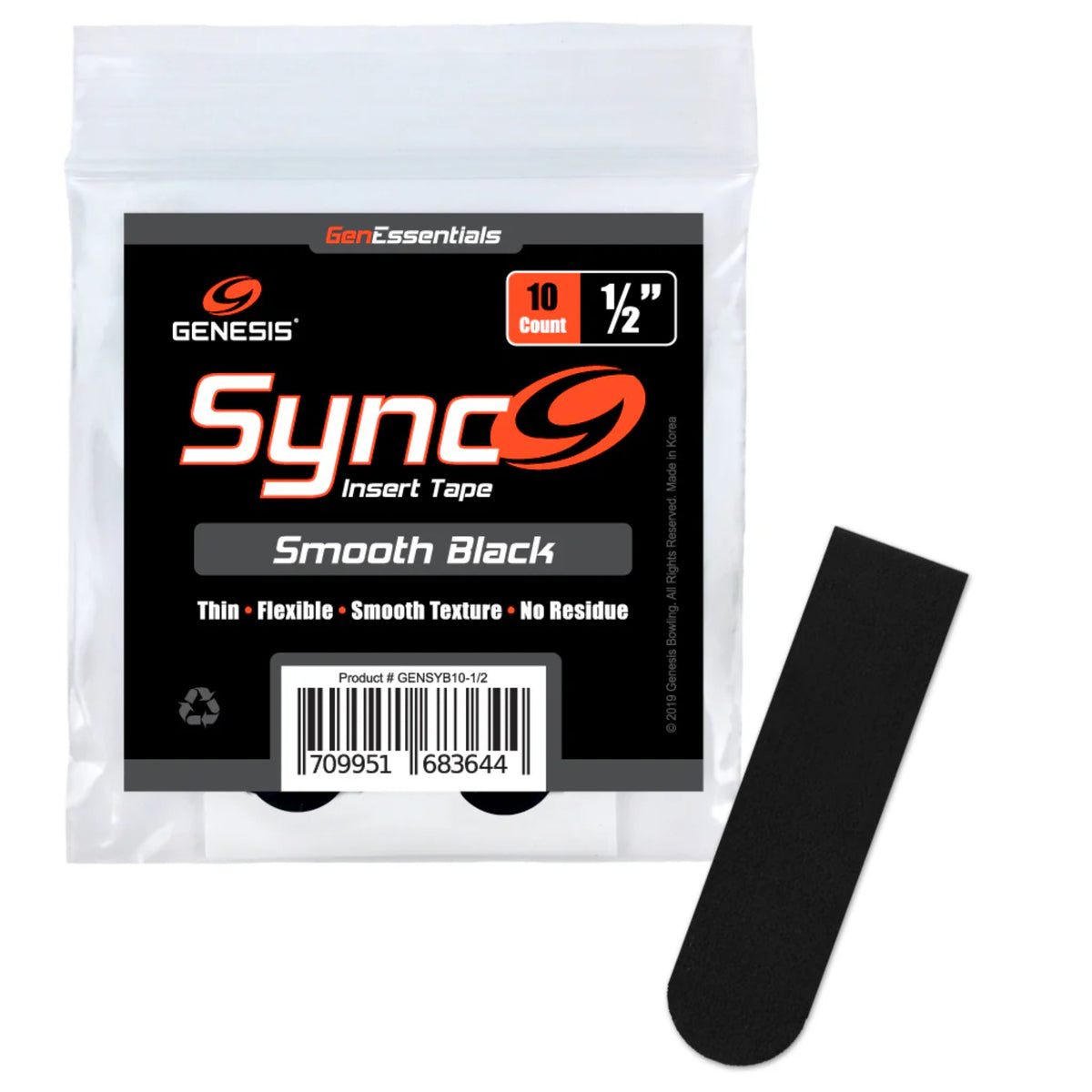 Genesis Bowling Sync Tape 10 Pieces