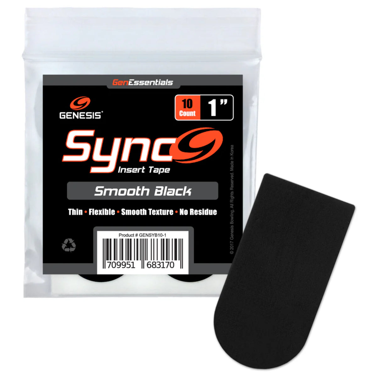 Genesis Bowling Sync Tape 10 Pieces