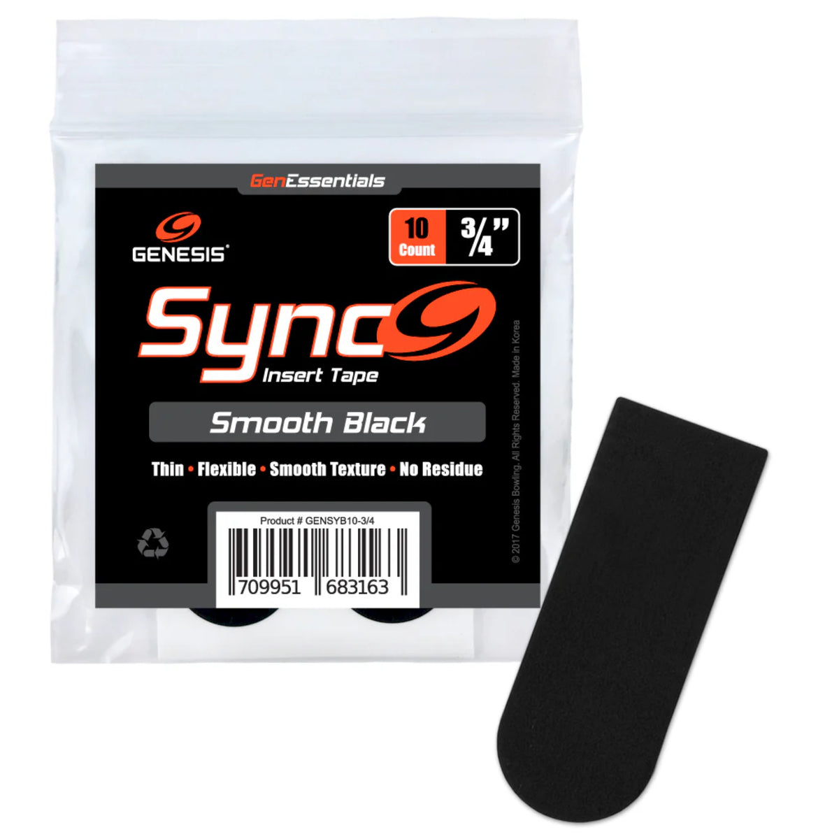 Genesis Bowling Sync Tape 10 Pieces