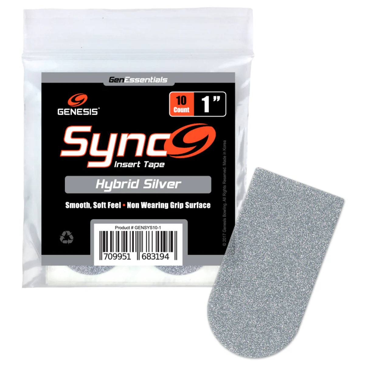 Genesis Bowling Sync Tape 10 Pieces