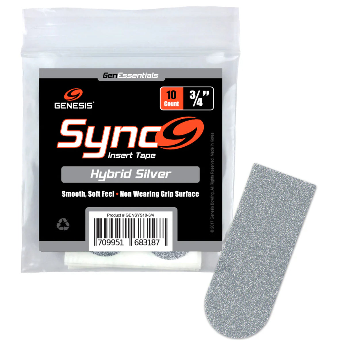 Genesis Bowling Sync Tape 10 Pieces