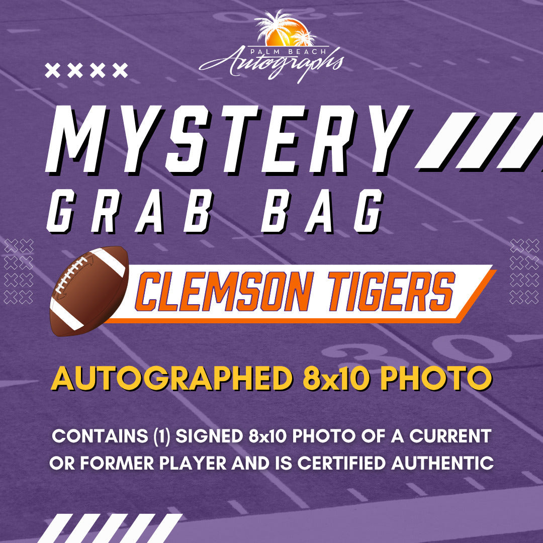 Mystery Grab Bag - Clemson Tigers NCAA 8x10 Autographed Photo