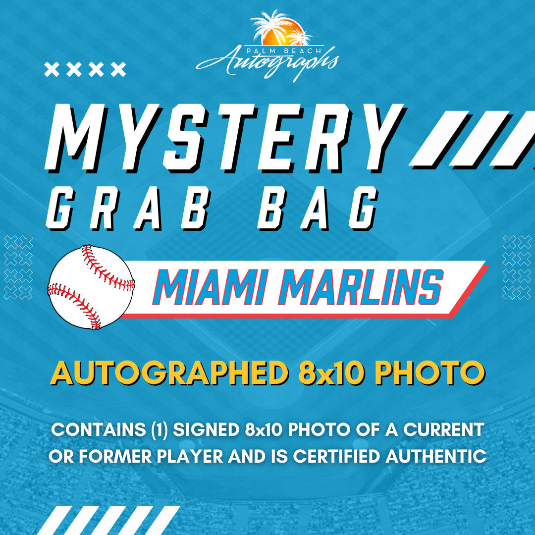 Mystery Grab Bag - Miami Marlins MLB 8x10 Autographed Photo