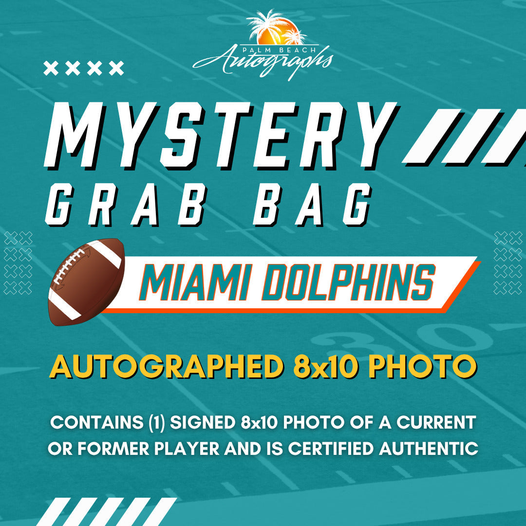 Mystery Grab Bag - Miami Dolphins NFL 8x10 Autographed Photo