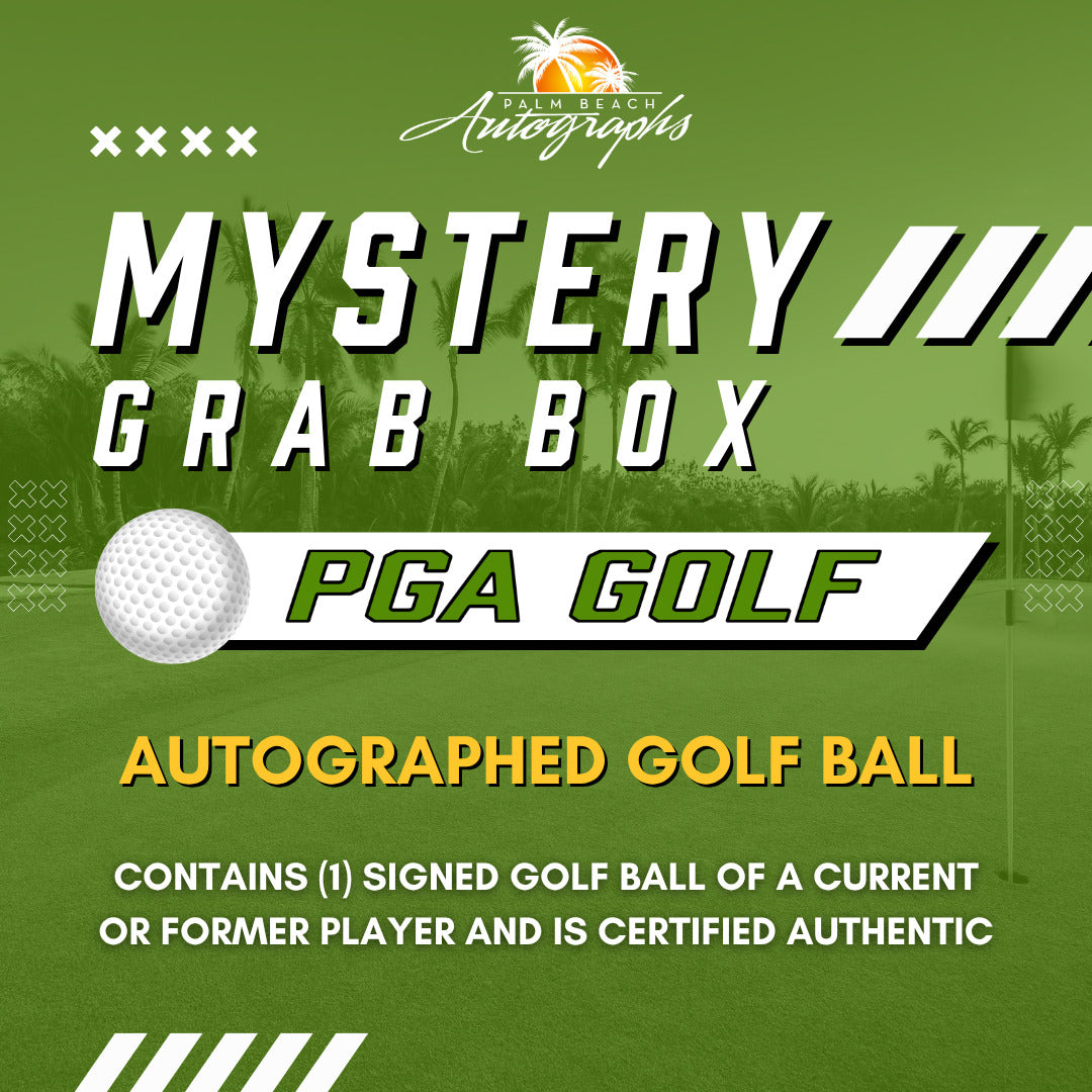 Mystery Grab Box - PGA Autographed Golf Ball