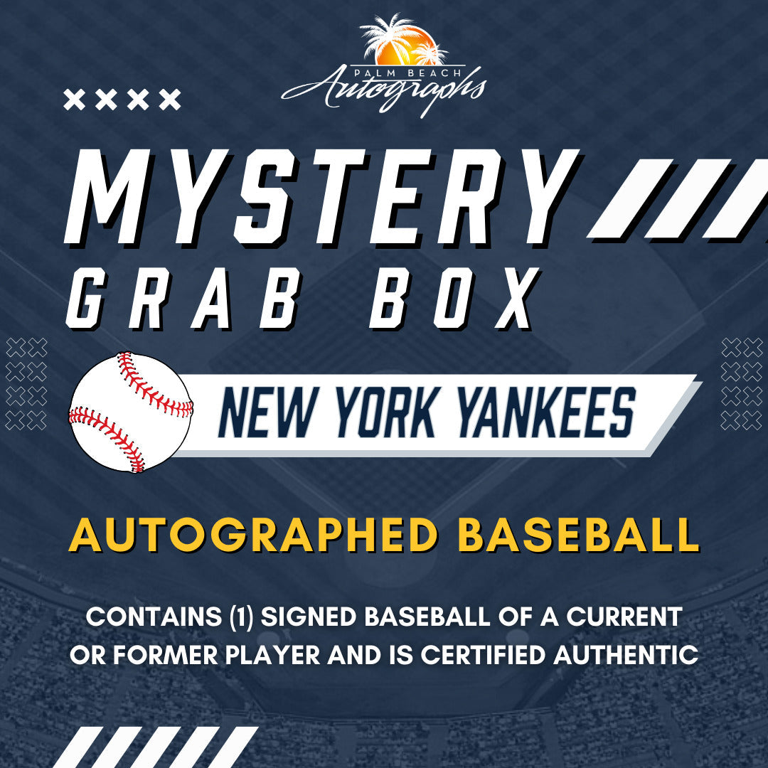 Mystery Grab Box - New York Yankees MLB Autographed Baseball