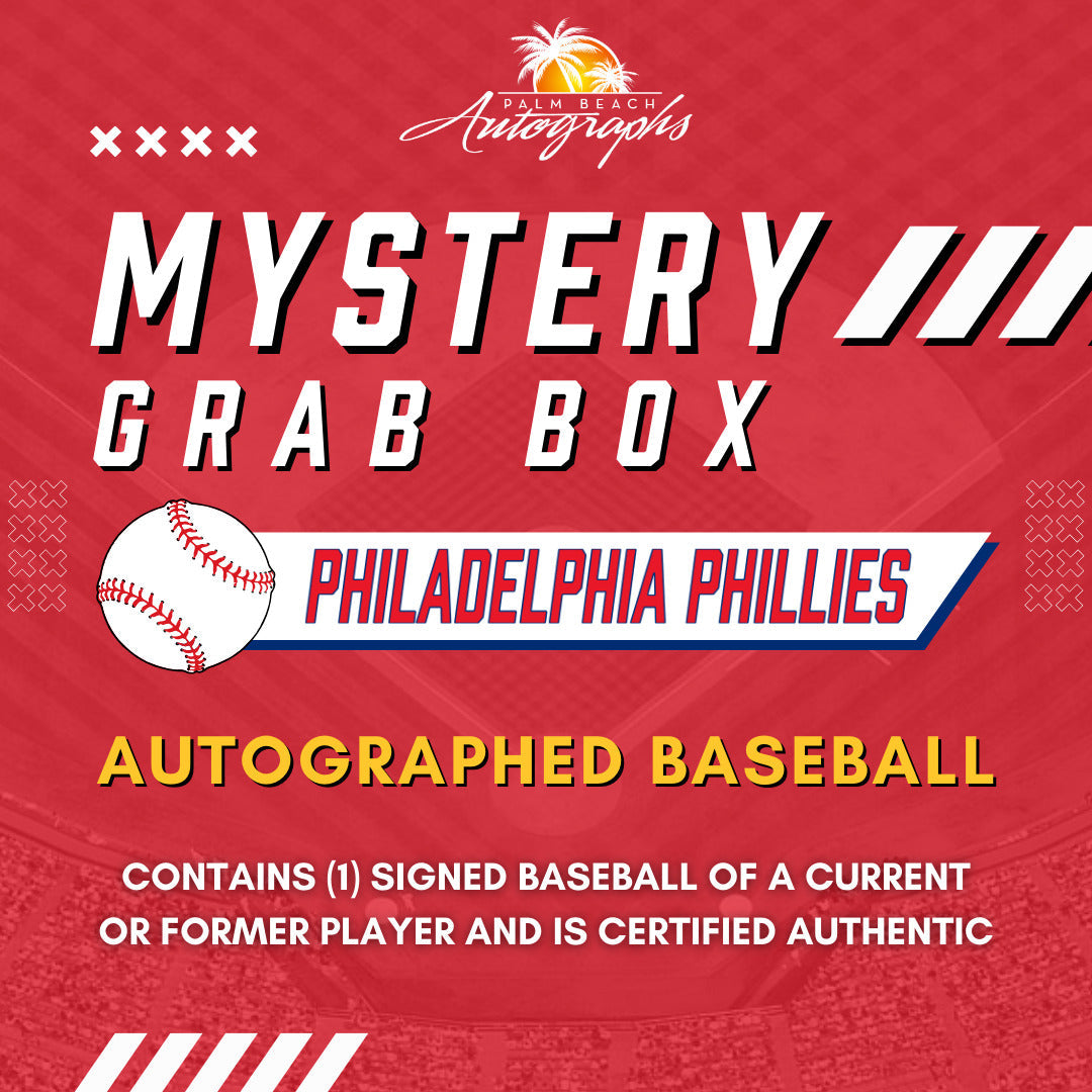 Mystery Grab Box - Philadelphia Phillies MLB Autographed Baseball