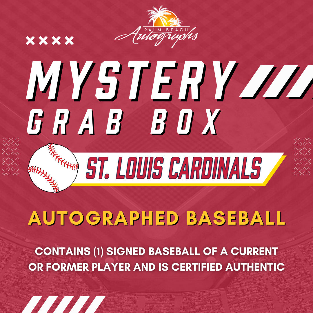 Mystery Grab Box - St. Louis Cardinals MLB Autographed Baseball
