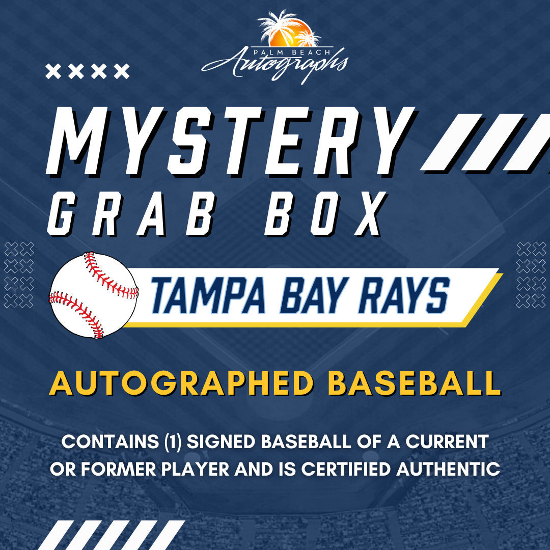 Mystery Grab Box - Tampa Bay Rays MLB Autographed Baseball