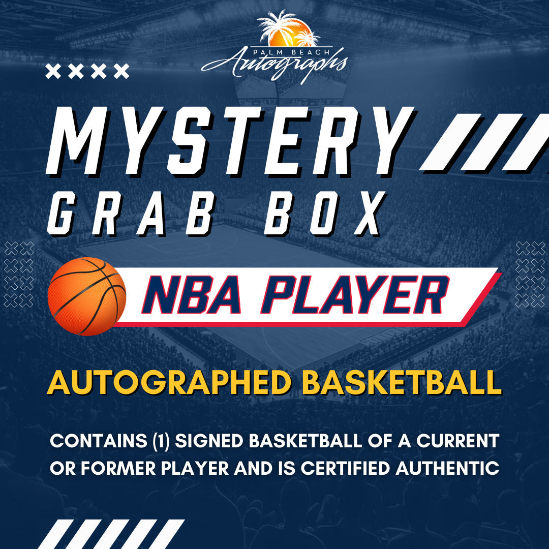 Mystery Grab Box - NBA Autographed Basketball