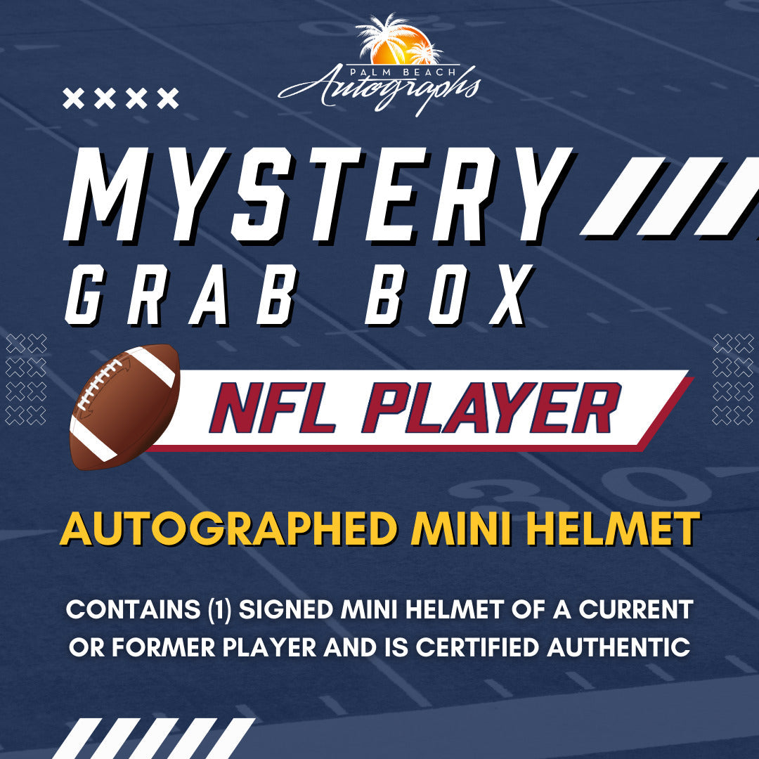 Mystery Grab Box - NFL Autographed Mini Helmet