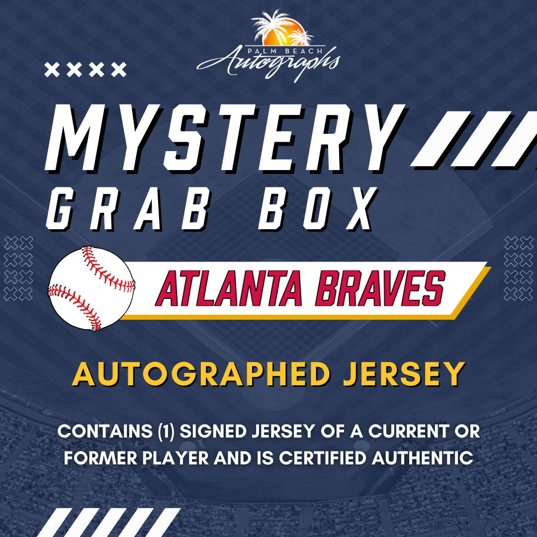 Mystery Grab Box - Atlanta Braves MLB Autographed Jersey