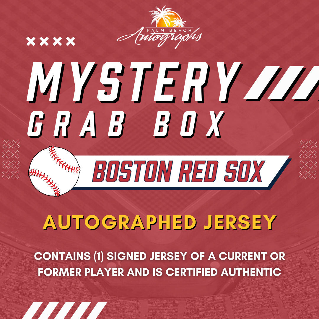 Mystery Grab Box - Boston Red Sox MLB Autographed Jersey