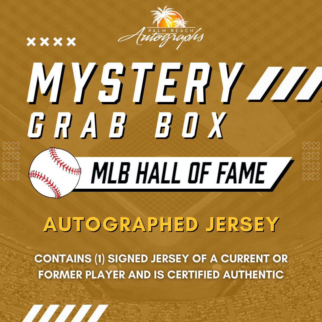 Mystery Grab Box - MLB Autographed Jersey - Only Hall of Famers