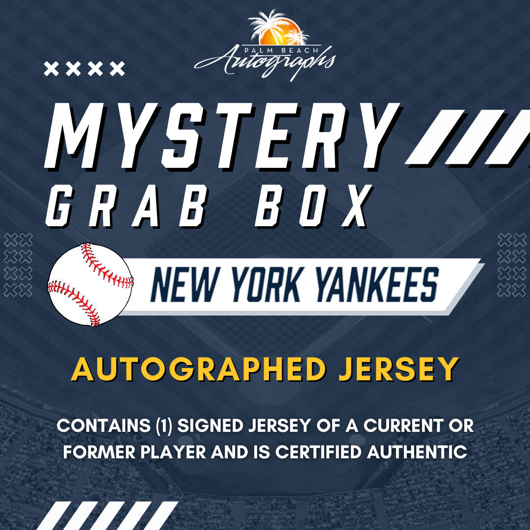 Mystery Grab Box - New York Yankees MLB Autographed Jersey