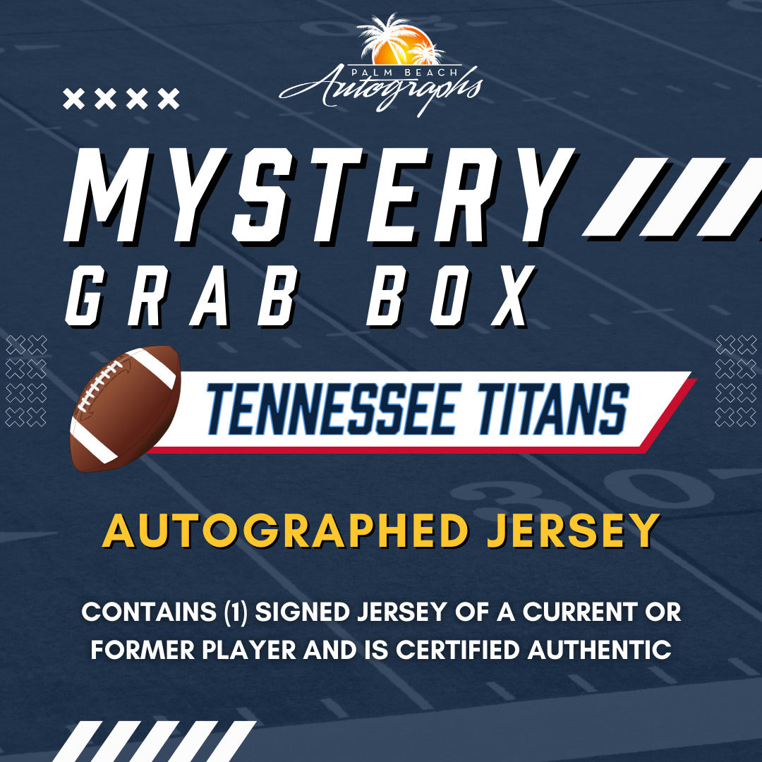 Mystery Grab Box - Tennessee Titans NFL Autographed Jersey