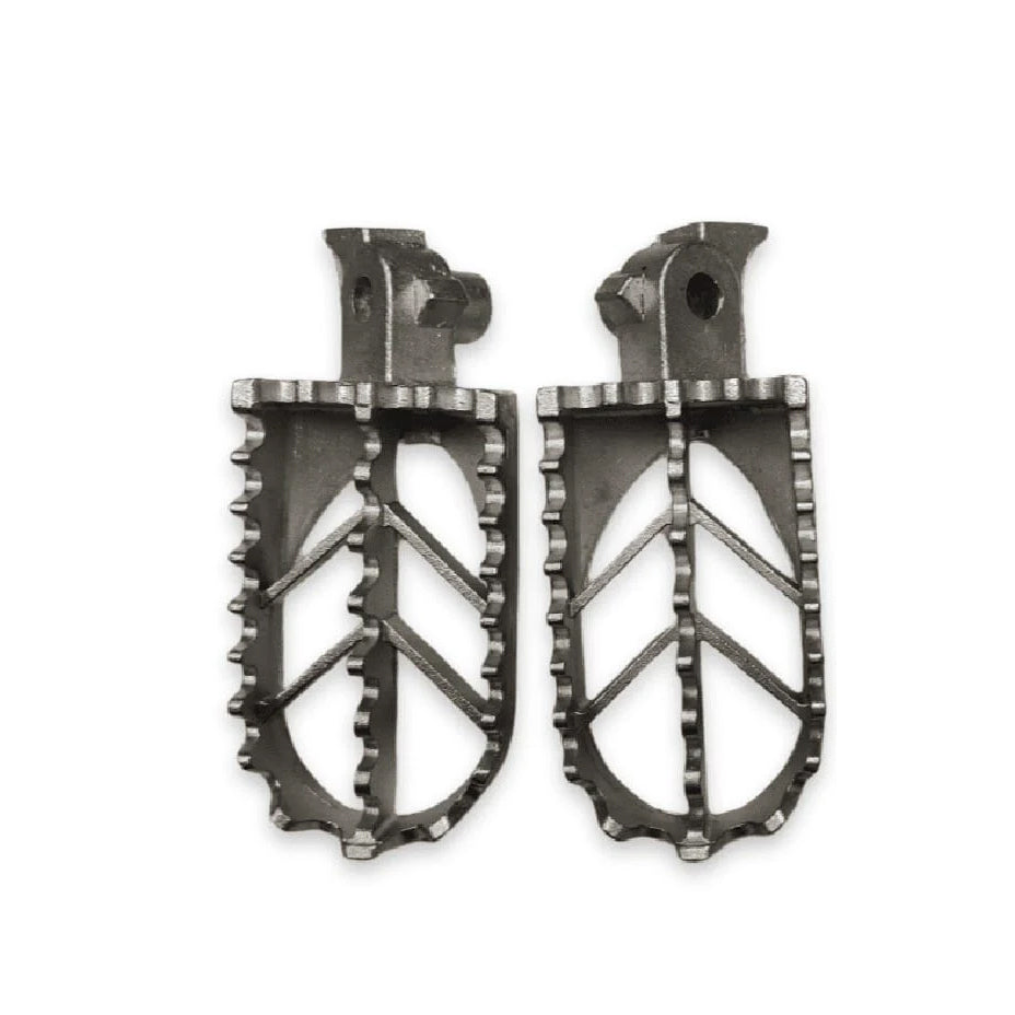 Stainless Steel Silver Footpegs L/R (X-Model)